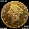 Image 1 : 1877-CC $20 Gold Double Eagle CHOICE BU PL