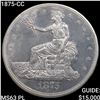 Image 1 : 1875-CC Silver Trade Dollar CHOICE BU PL