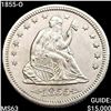 Image 1 : 1855-O Seated Liberty Quarter CHOICE BU