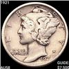 Image 1 : 1921 Mercury Dime CHOICE AU