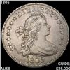 Image 1 : 1805 Draped Bust Quarter CHOICE AU