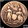 Image 1 : 1837 Three Cent Feuchtwanger HT-262 NEARLY UNCIRCULATED