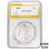 Image 1 : 1890 Morgan Silver Dollar PGA MS64