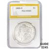 Image 1 : 1900-O Morgan Silver Dollar PGA MS65