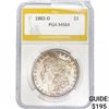 Image 1 : 1882-O Morgan Silver Dollar PGA MS64