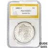 Image 1 : 1880-S Morgan Silver Dollar PGA MS65+ Rotated Rev