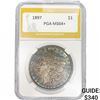 Image 1 : 1897 Morgan Silver Dollar PGA MS64+