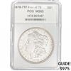 Image 1 : 1878 7TF Morgan Silver Dollar PGA MS65 Rev of 78