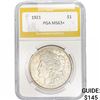 Image 1 : 1921 Morgan Silver Dollar PGA MS63+