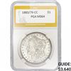 Image 1 : 1890/79-CC Morgan Silver Dollar PGA MS64