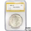 Image 1 : 1881-O Morgan Silver Dollar PGA MS65+