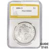 Image 1 : 1884-O Morgan Silver Dollar PGA MS64