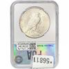 Image 2 : 1922 Silver Peace Dollar PGA MS65