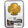 Image 2 : 1898-S $20 Gold Double Eagle NGC MS62