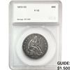 Image 1 : 1872-CC Seated Liberty Half Dollar SEGS F12