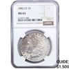 Image 1 : 1882-CC Morgan Silver Dollar NGC MS65