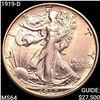 Image 1 : 1919-D Walking Liberty Half Dollar CHOICE BU