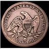 Image 2 : 1854-O Huge O Arws Seated Liberty Quarter ABOUT UNCIRCULATED