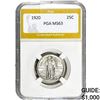Image 1 : 1926 Standing Liberty Quarter PGA MS63