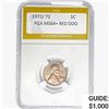 1972/ 72 Lincoln Memorial Cent PGA MS64+ RED DDO