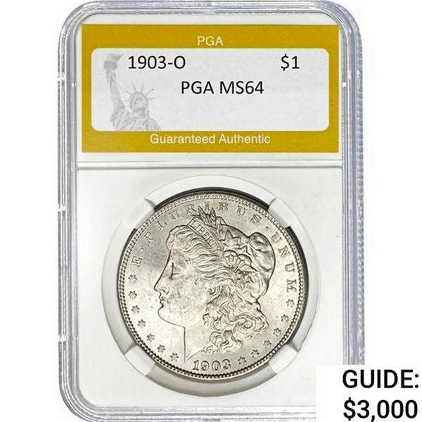1903-O Morgan Silver Dollar PGA MS64