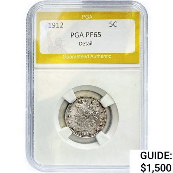 1912 Liberty Victory Nickel PGA PR65