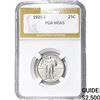 1920-S Standing Liberty Quarter PGA MS63