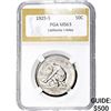 1925-S California Half Dollar PGA MS63