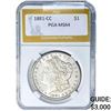 1881-CC Morgan Silver Dollar PGA MS64