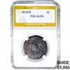 1819/8 Coronet Head Large Cent PGA AU58