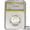 Image 1 : 1932-D Washington Silver Quarter PGA MS64