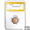 Image 1 : 1934-D Wheat Cent PGA MS64 RB
