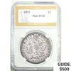 1901 Morgan Silver Dollar PGA XF45