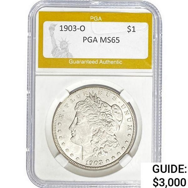 1903-O Morgan Silver Dollar PGA MS65