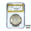 1889 Morgan Silver Dollar PGA MS65 Toned