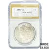 Image 1 : 1883-CC Morgan Silver Dollar PGA MS65