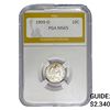 Image 1 : 1909-O Barber Dime PGA MS65