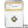 Image 1 : 1832 Capped Bust Half Dime PGA MS63+