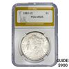 Image 1 : 1882-CC Morgan Silver Dollar PGA MS65