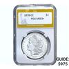 Image 1 : 1878-CC Morgan Silver Dollar PGA MS63+
