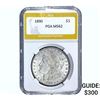 Image 1 : 1890 Morgan Silver Dollar PGA MS62
