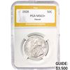 Image 1 : 1928 Kingdom of Hawaii Half Dollar PGA MS63+