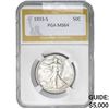 1933-S Walking Liberty Half Dollar PGA MS64
