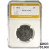 Image 1 : 1803 Draped Bust Large Cent PGA XF40