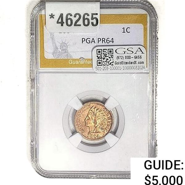 1894 Indian Head Cent PGA PR64