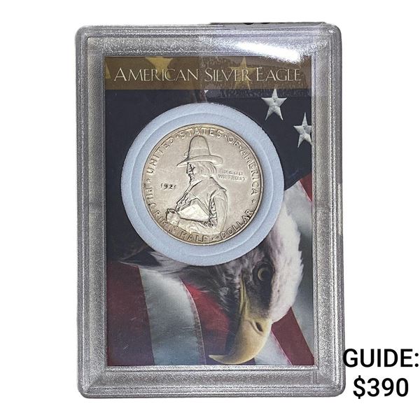 1921-D Pilgrim Half Dollar HEH UNC