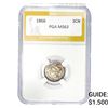 Image 1 : 1866 Nickel Three Cent PGA MS63
