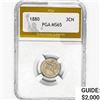 Image 1 : 1880 Nickel Three Cent PGA MS65