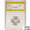 Image 1 : 1920-S Mercury Silver Dime PGA MS61