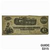 Image 1 : 1862 $100 Confederate States of America Note